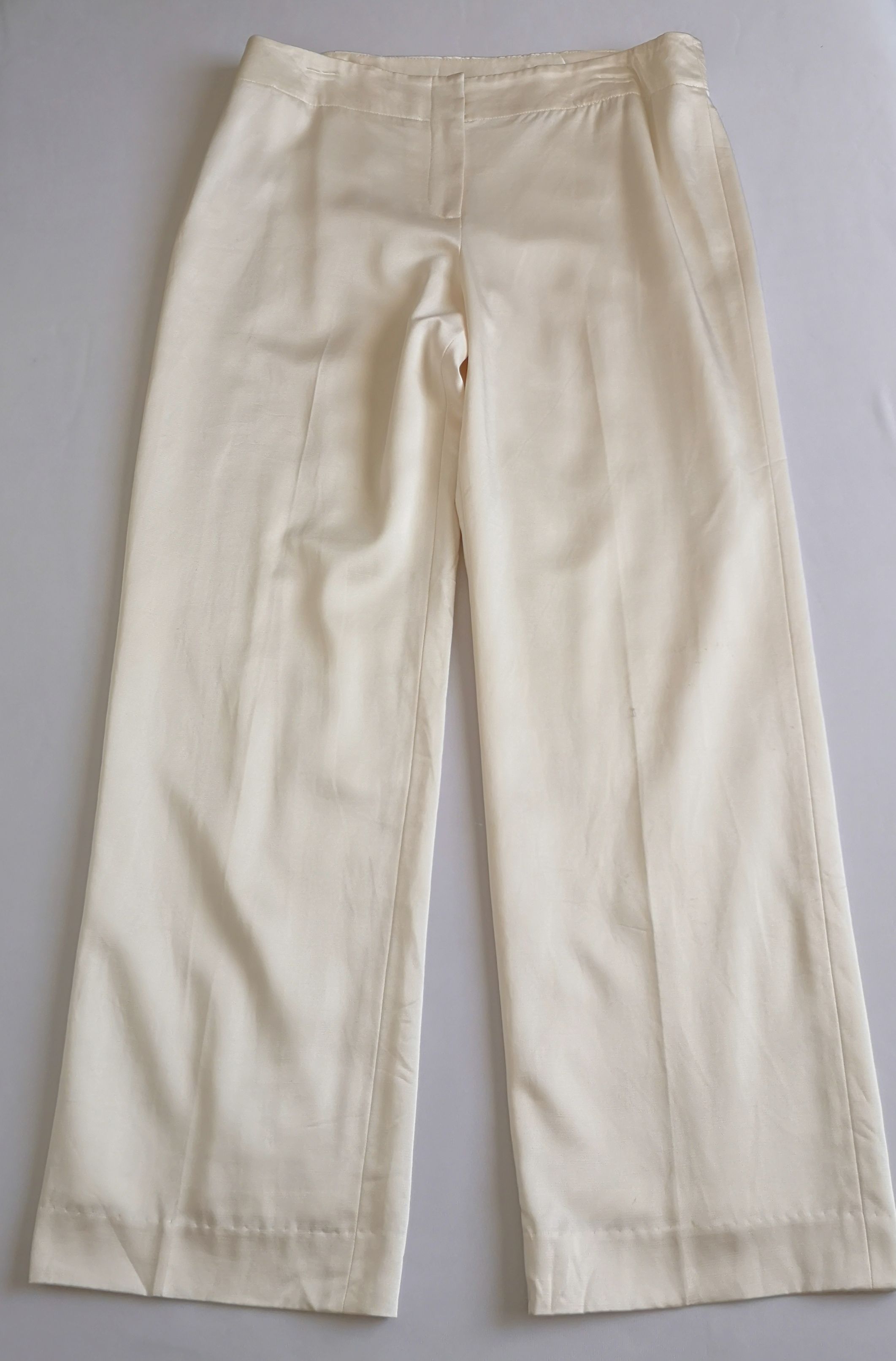 Pantalón tipo seda y blusa manga larga ⚓