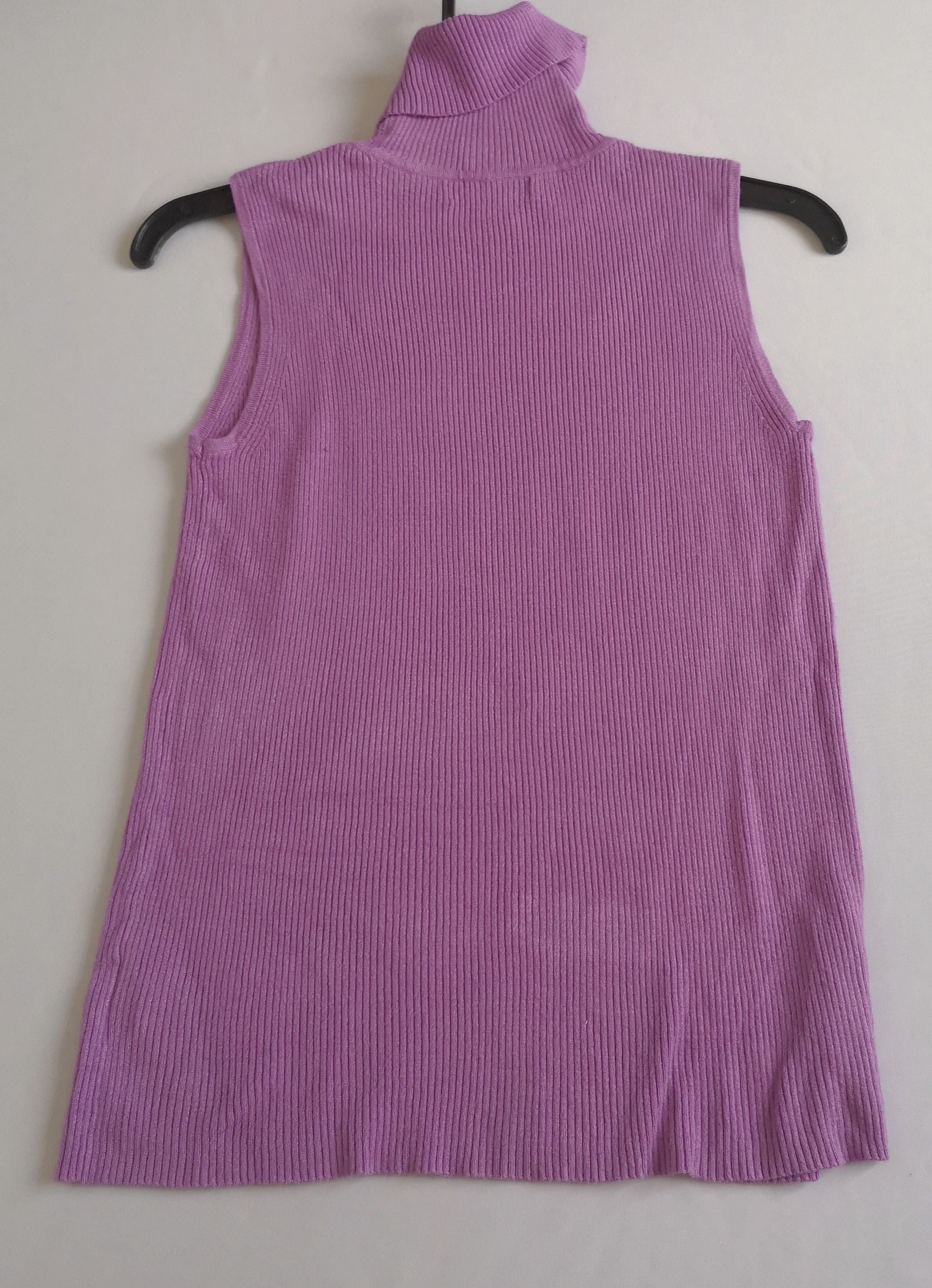 Blusa cuello alto con suéter