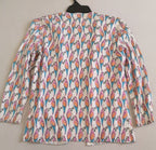 Blusa cuello alto con suéter