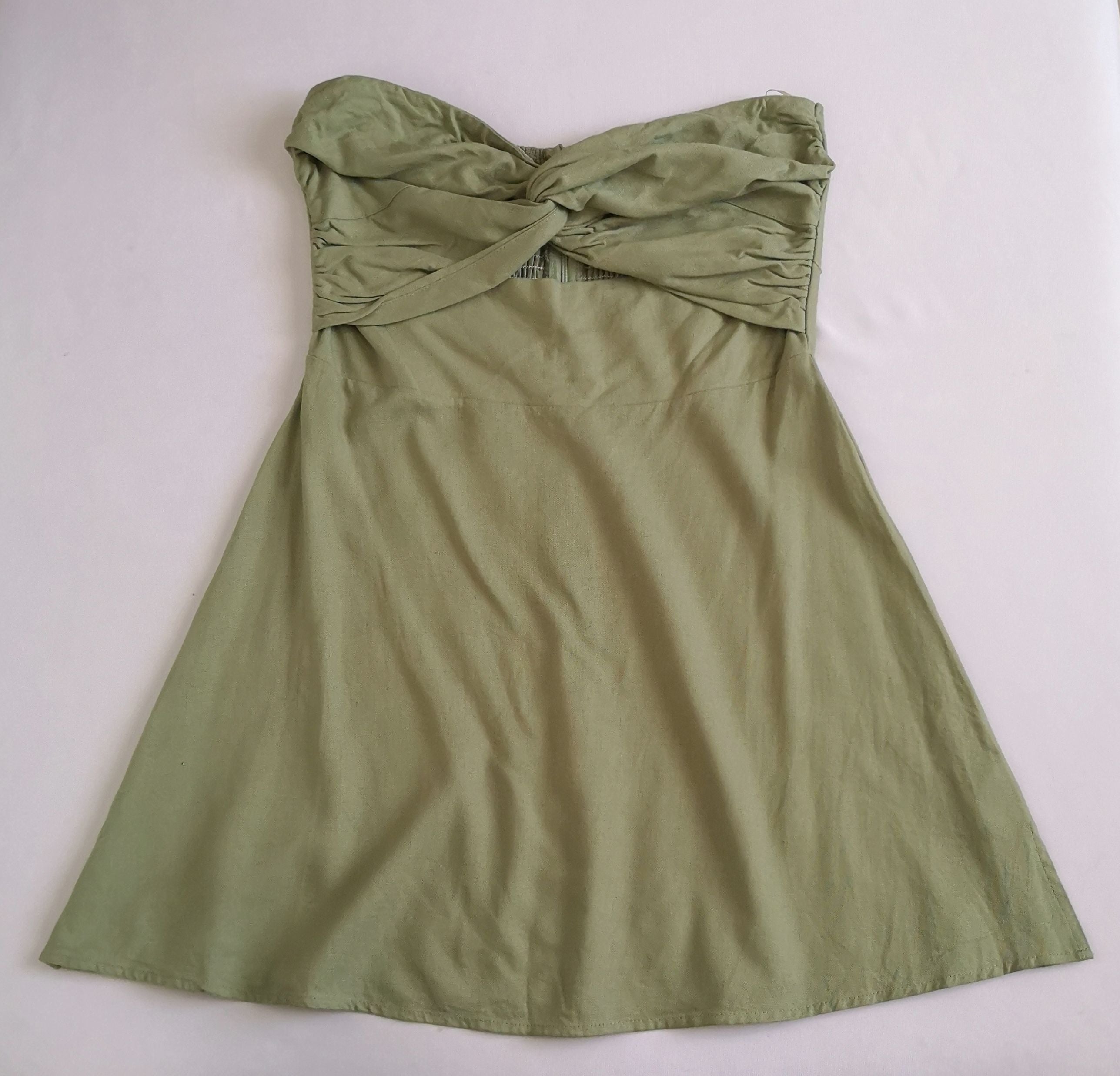 Kimono abierto de los lados y vestido strapless ⚓