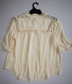 Blusa manga corta con falda
