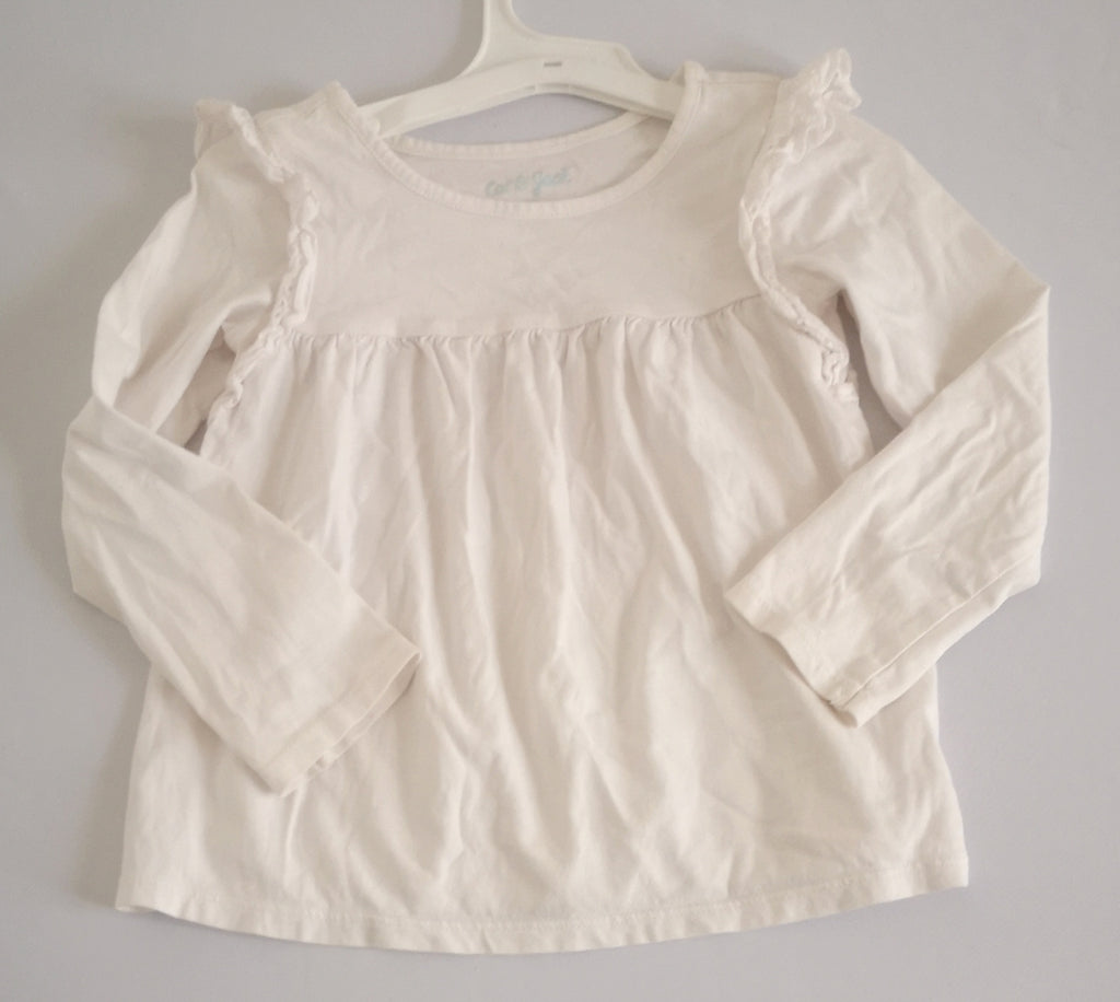 Short y blusa con olanes