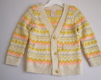 Sueter con blusa de algodon