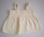 Blusa corrugada de arriba con short