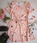 Vestido corte a incluye ganchitos