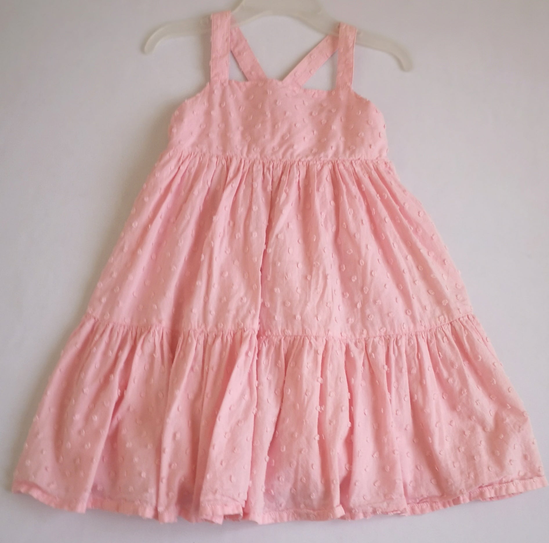 Vestido de algodon incluye ganchitos