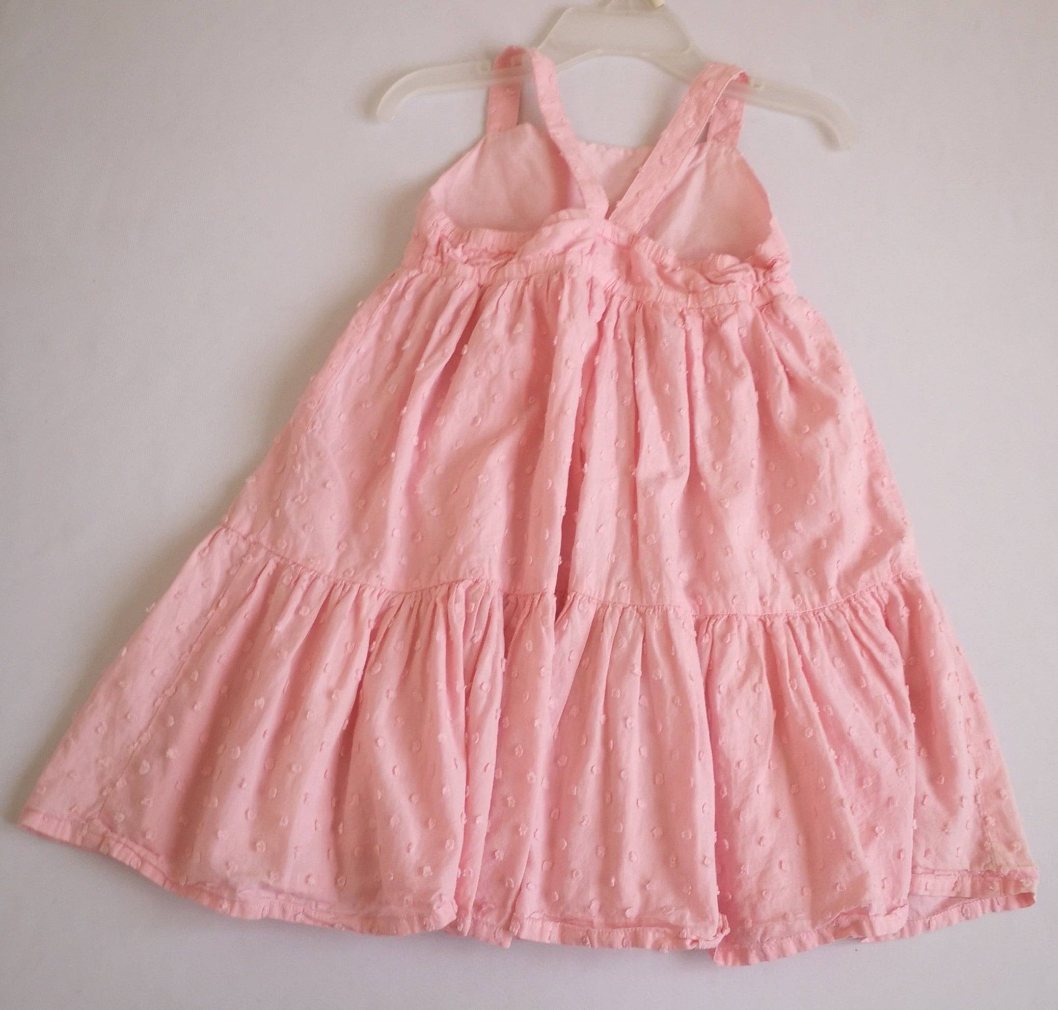 Vestido de algodon incluye ganchitos