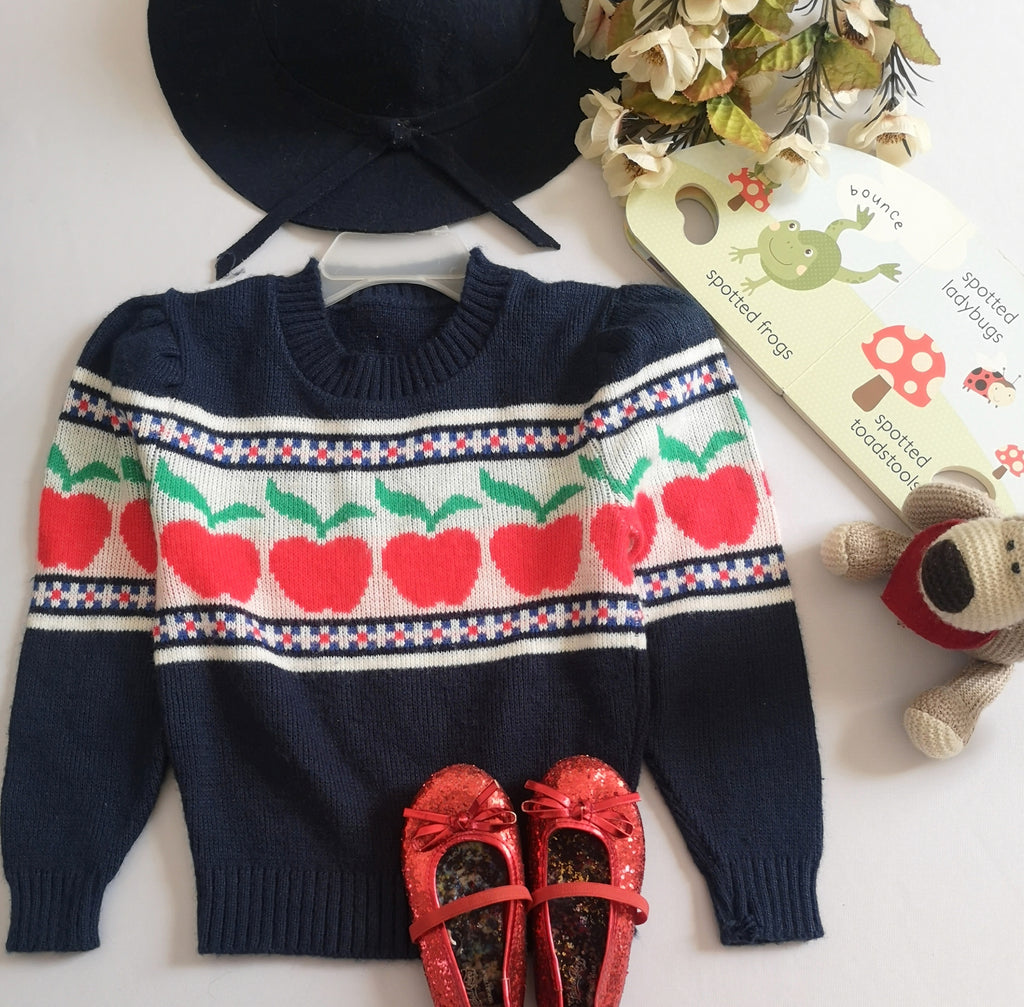 Suéter mangas princesa