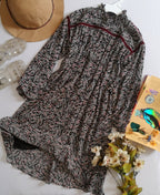 Vestido con zipper atrás