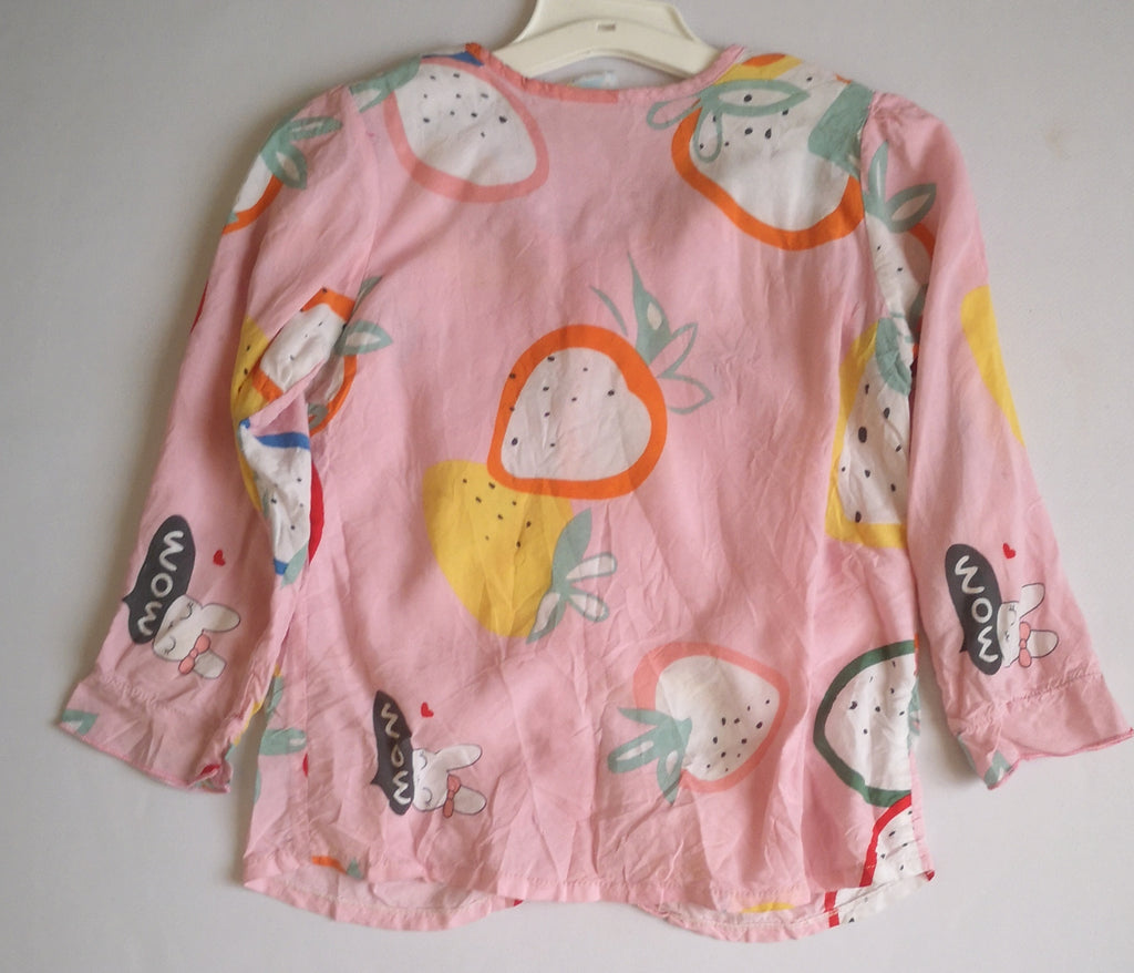 Blusa manga larga