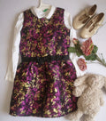 Vestido con zipper atras