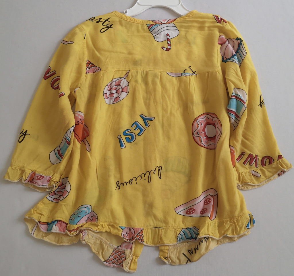 Falda y blusa cuello bebe