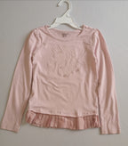 Falda y blusa con paletones