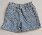 Short con blusa de lona suave 3