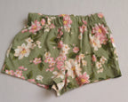 Short con blusa acanalada