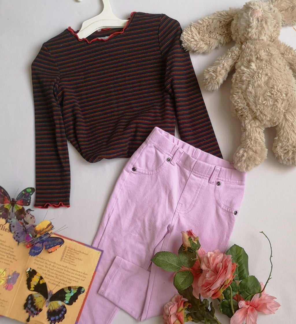 Blusa con leggins