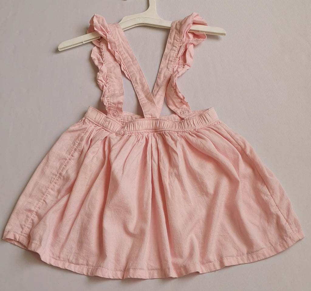 Blusa con vestido tipo overol