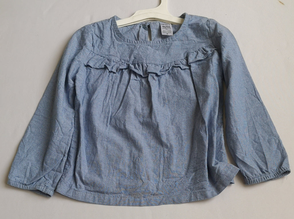Short con blusa de lona suave 3