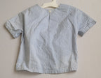 Blusa con cintas abajo y pantalon