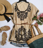 Blusa bordada