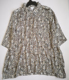 Blusa larga manga 3/4