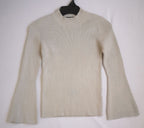 Blusa acanalada con falda lápiz