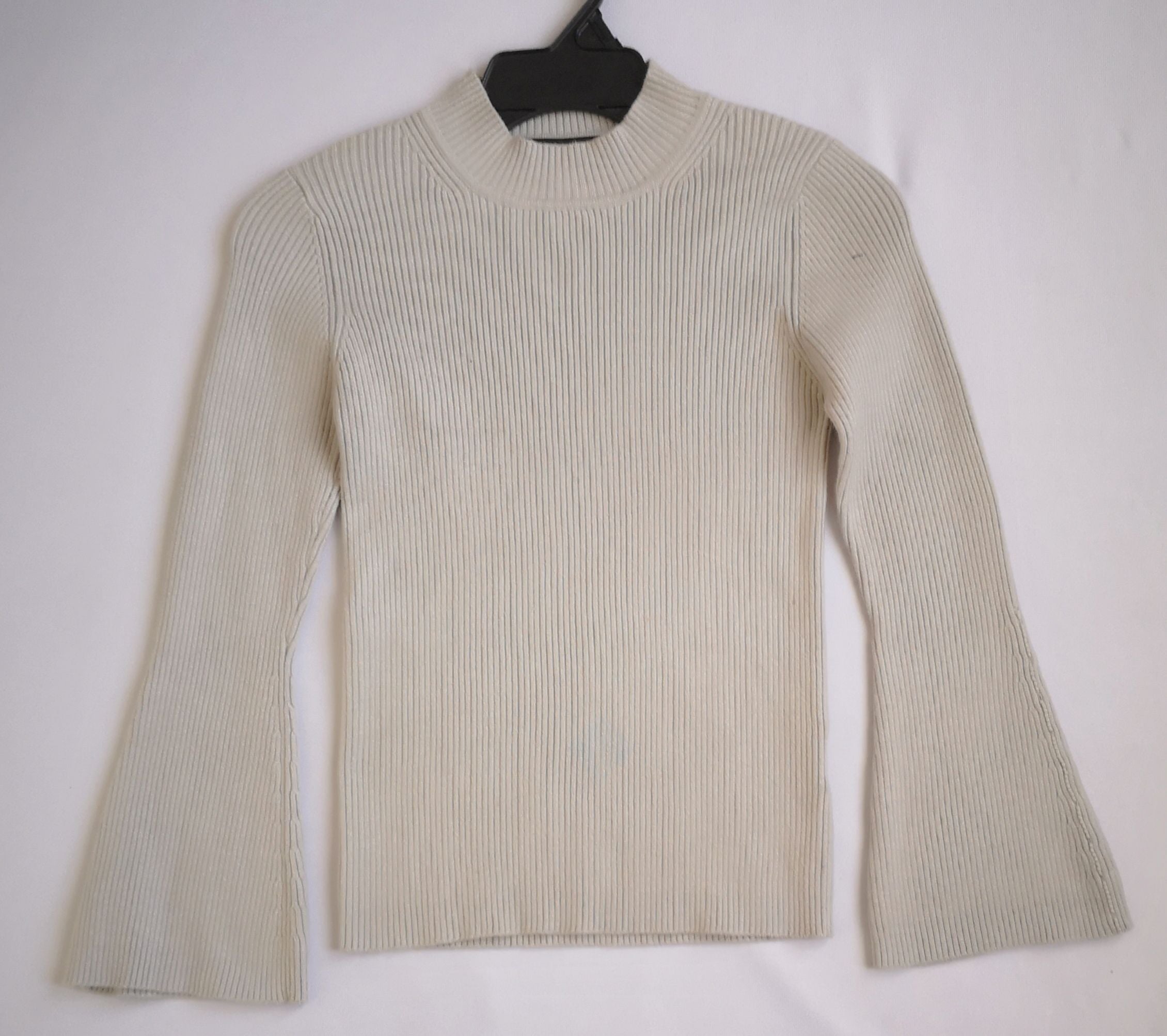 Blusa acanalada con falda lápiz