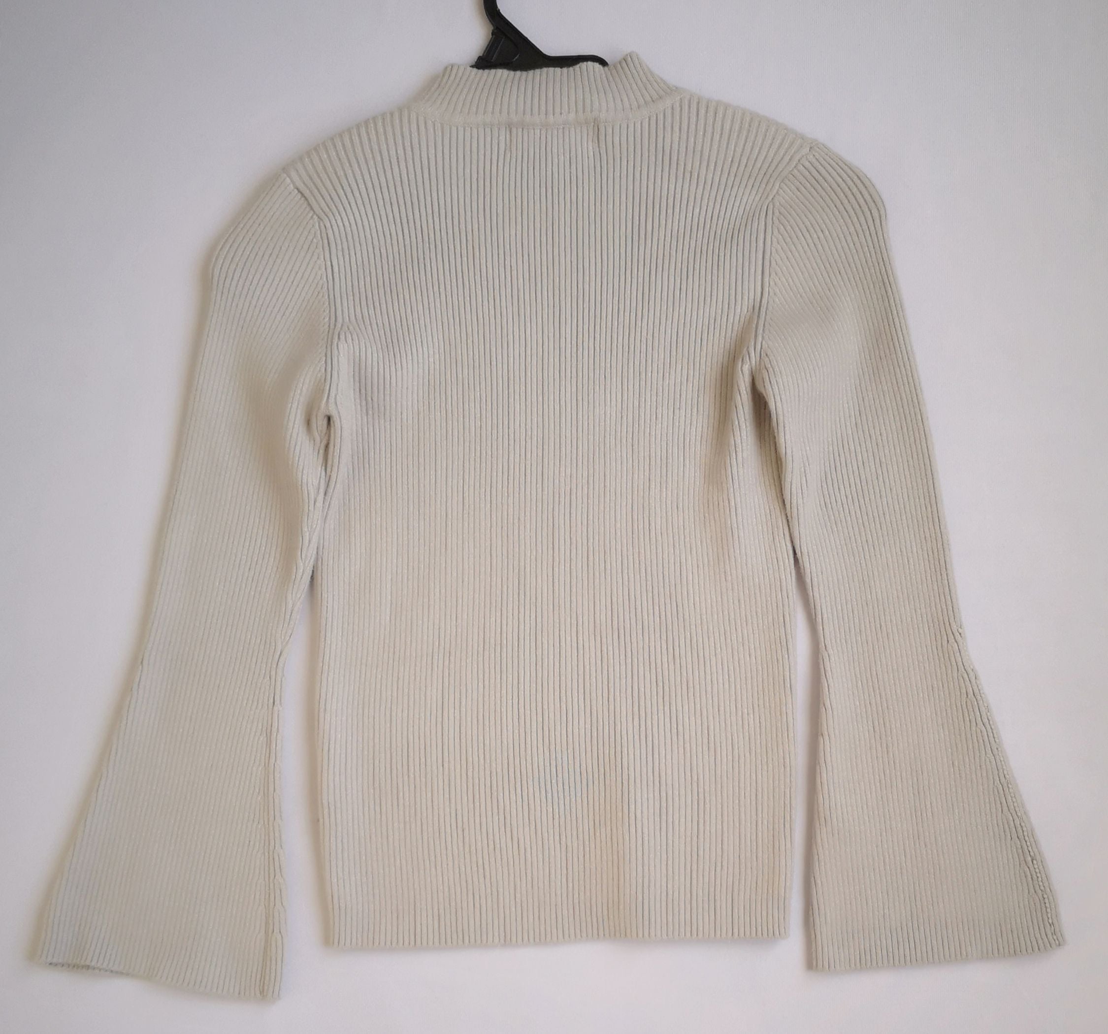 Blusa acanalada con falda lápiz