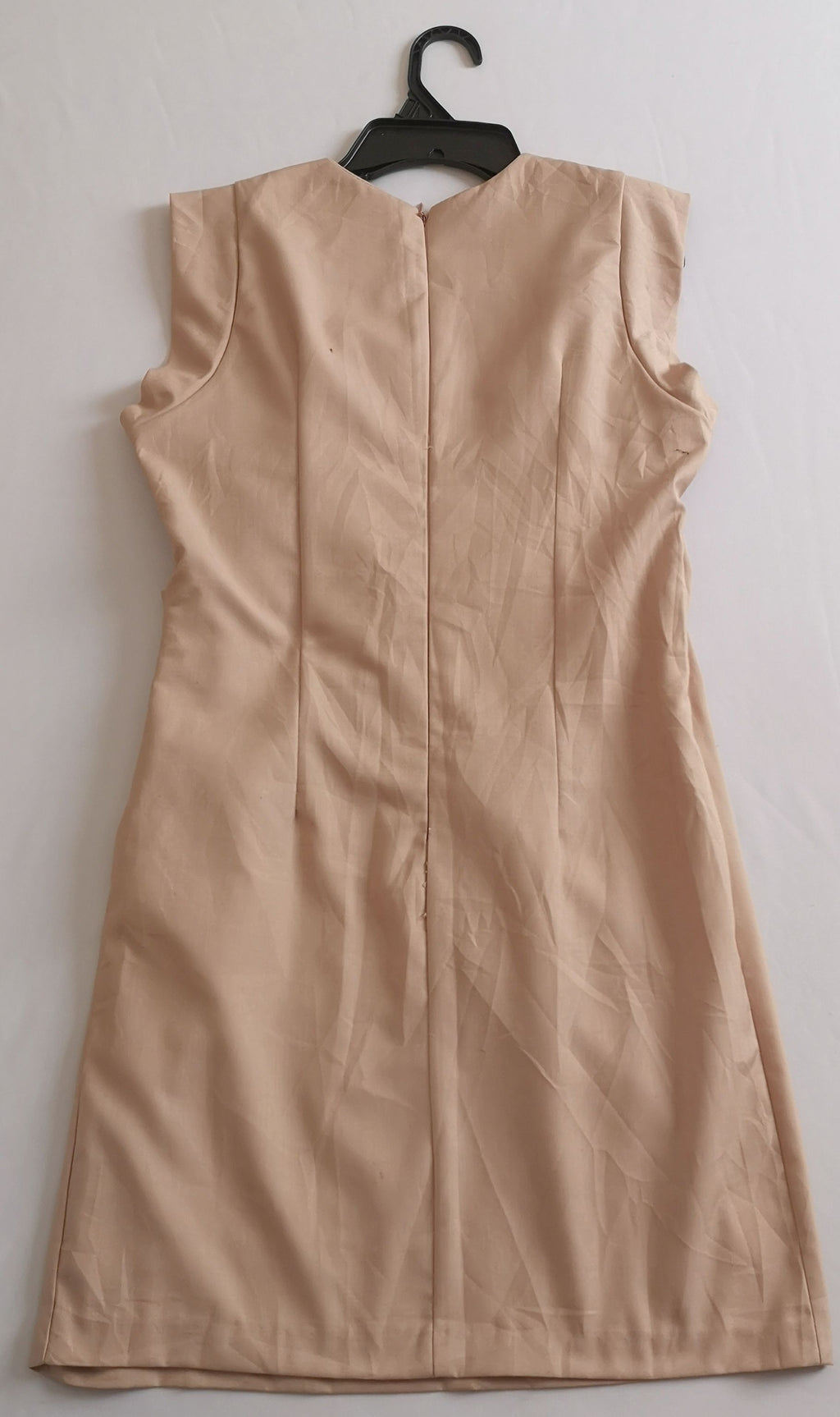 Vestido traslapado cerrado