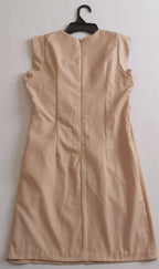 Vestido traslapado cerrado