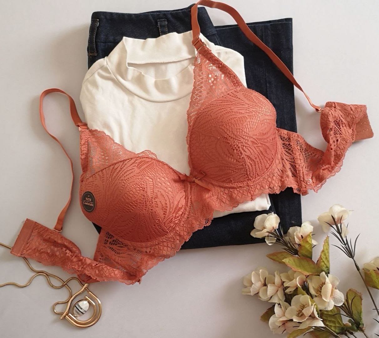 Brasier de encaje