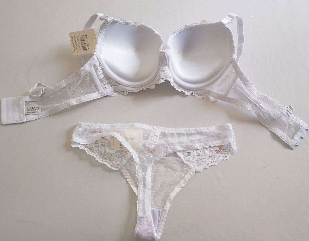 Conjunto de encaje con cadena