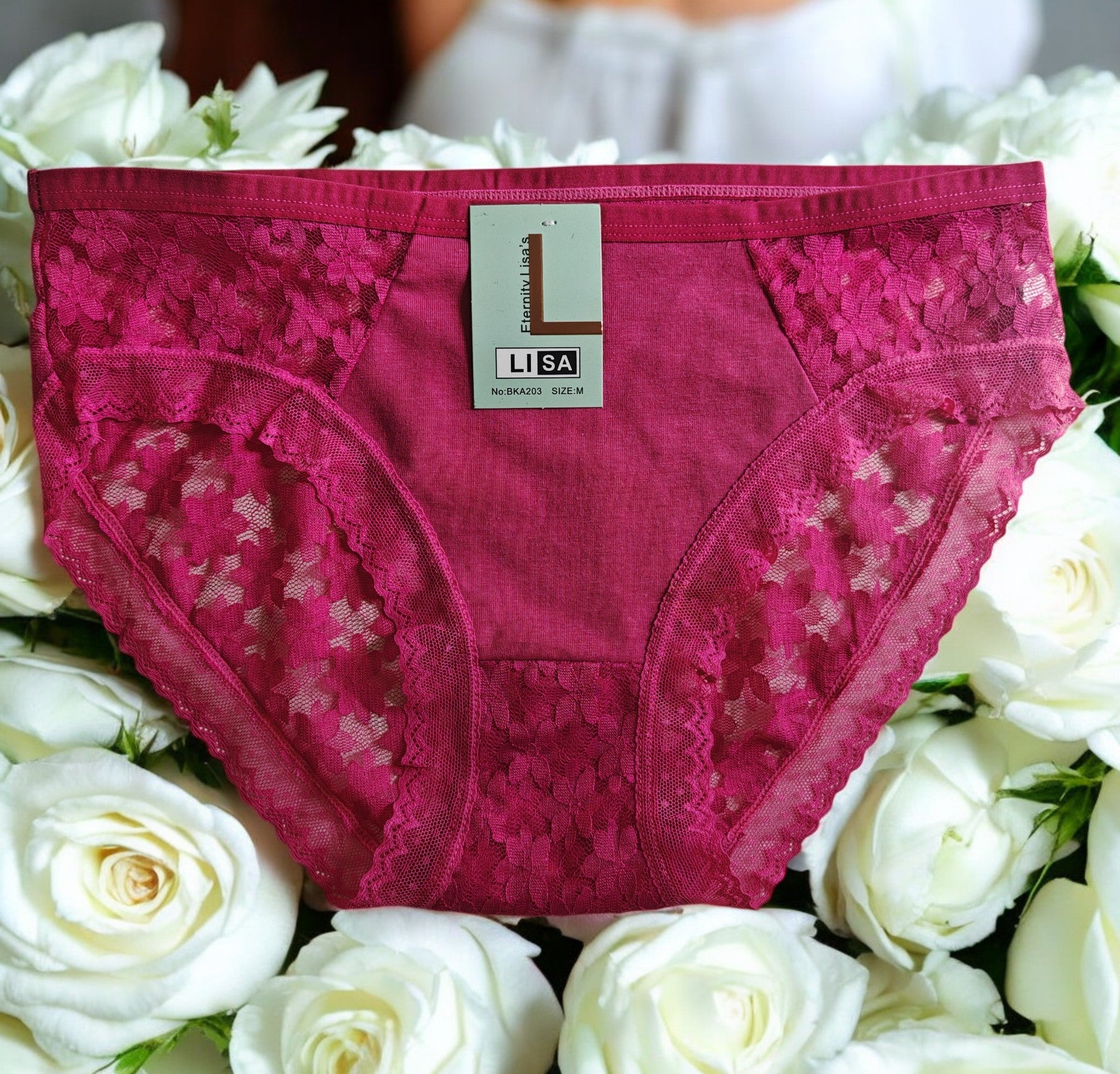 Panty con encaje