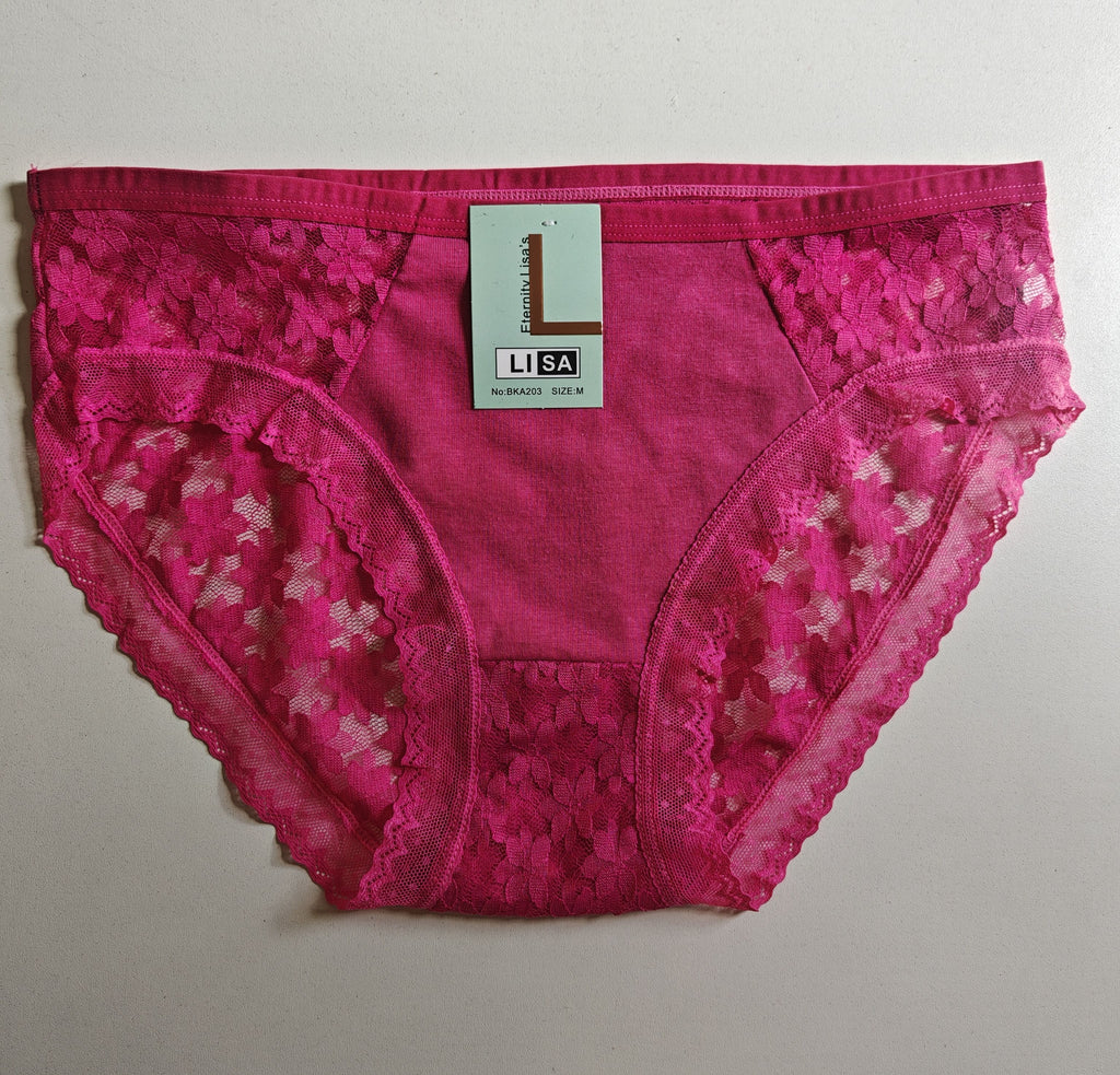Panty con encaje
