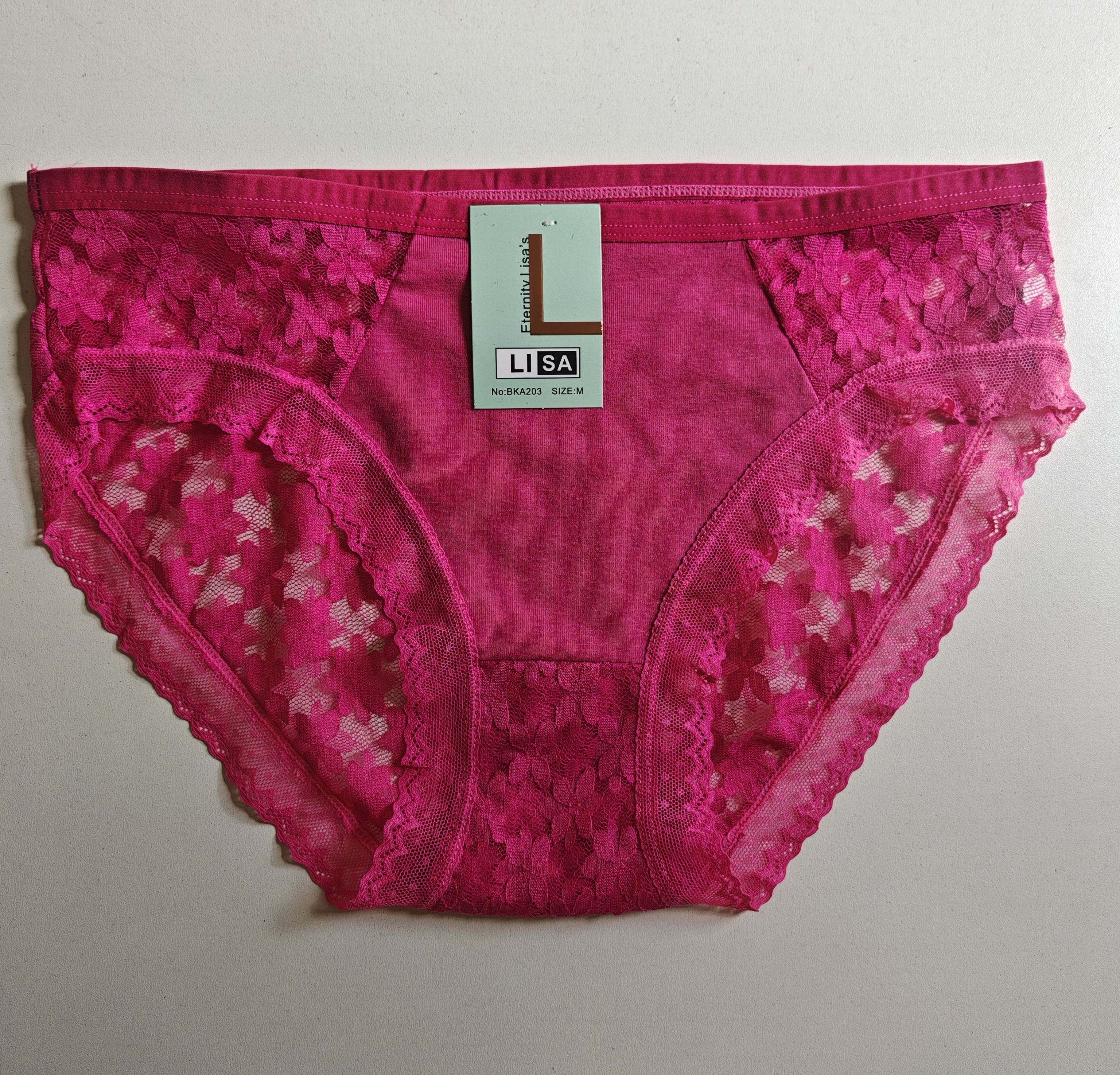 Panty con encaje