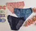Set de 3 pantis de encaje