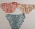 Set de 3 pantis de encaje