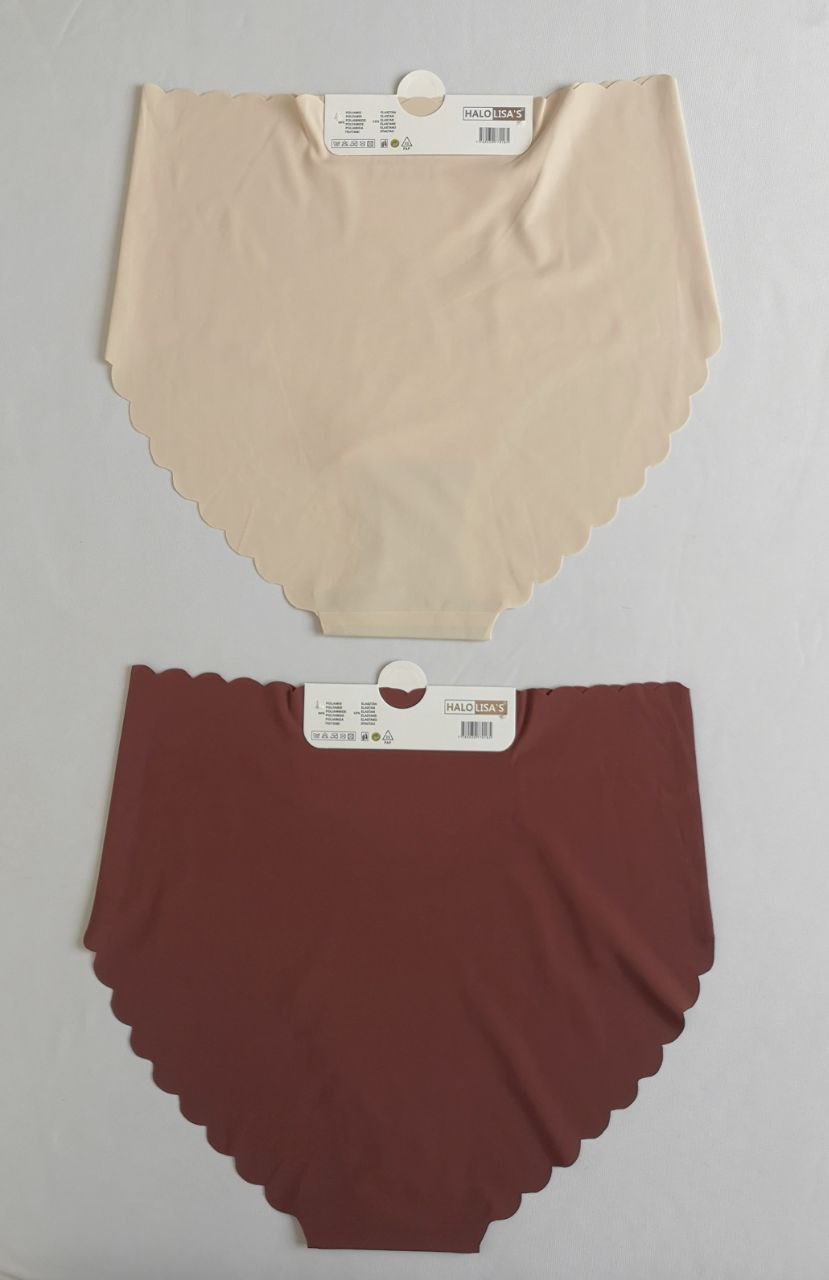 Set 2 pantys sin costura cintura alta