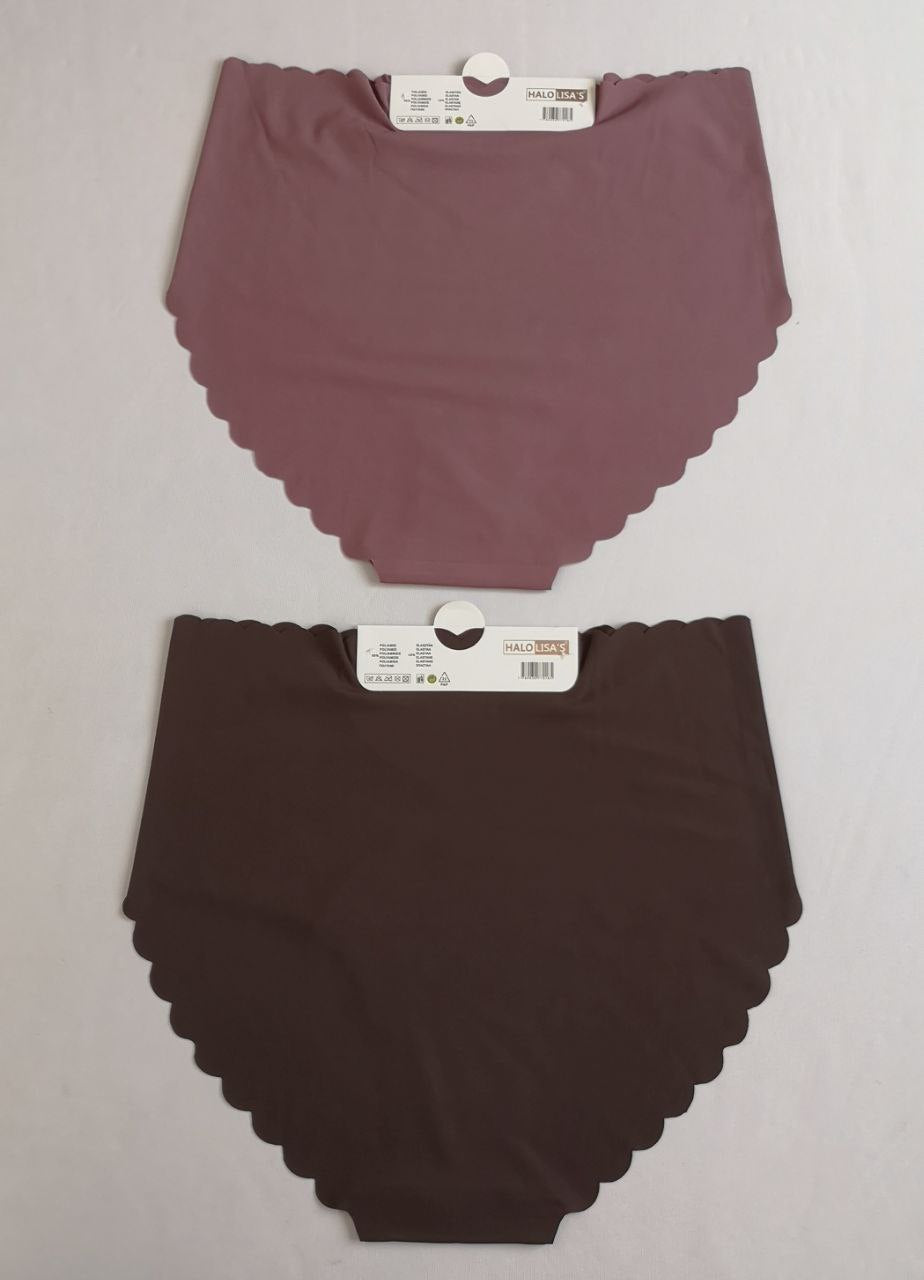 Set 2 pantys sin costura cintura alta