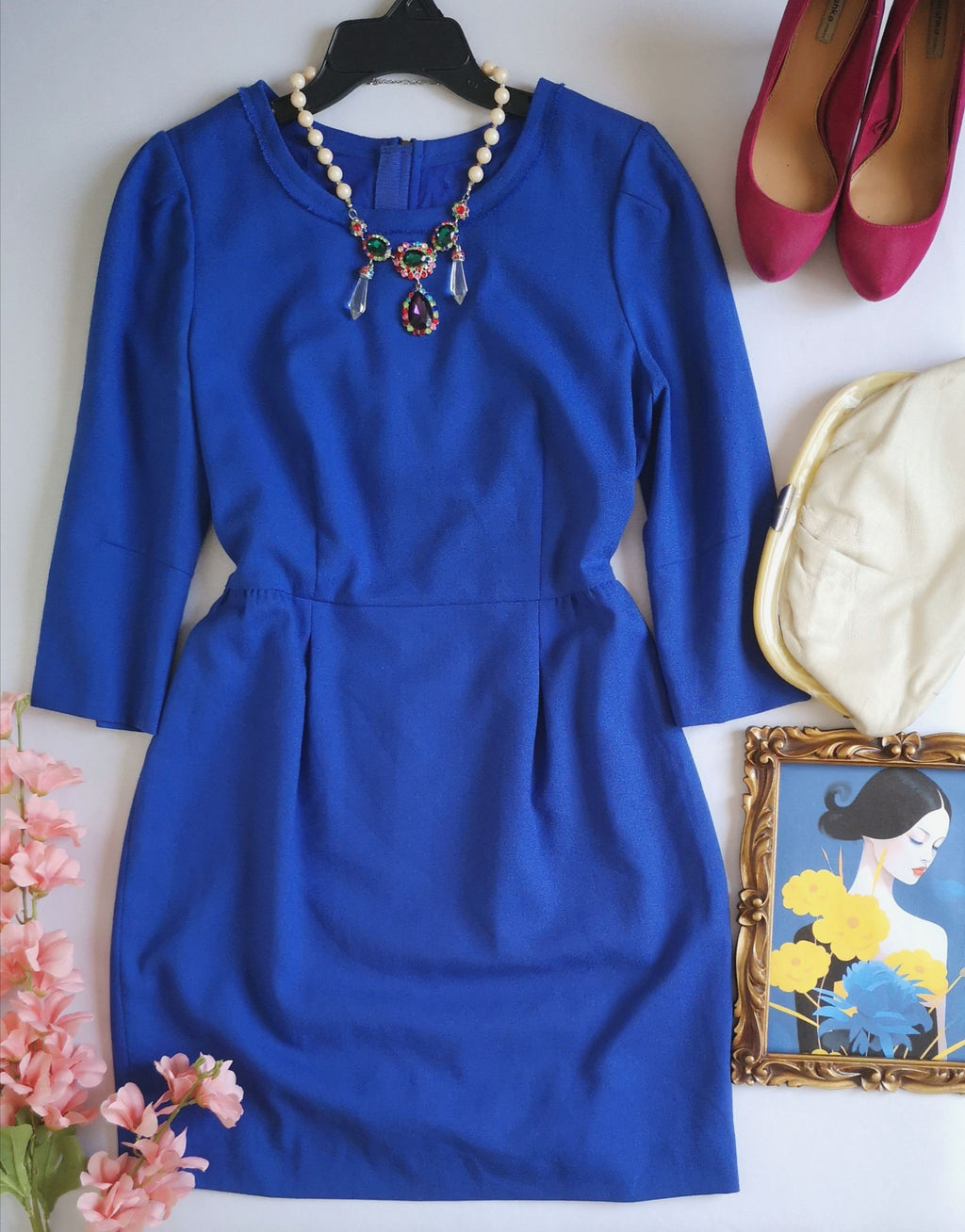 Vestido con zipper atrás ⚓