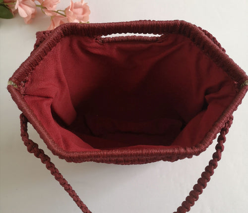 Cartera tejida