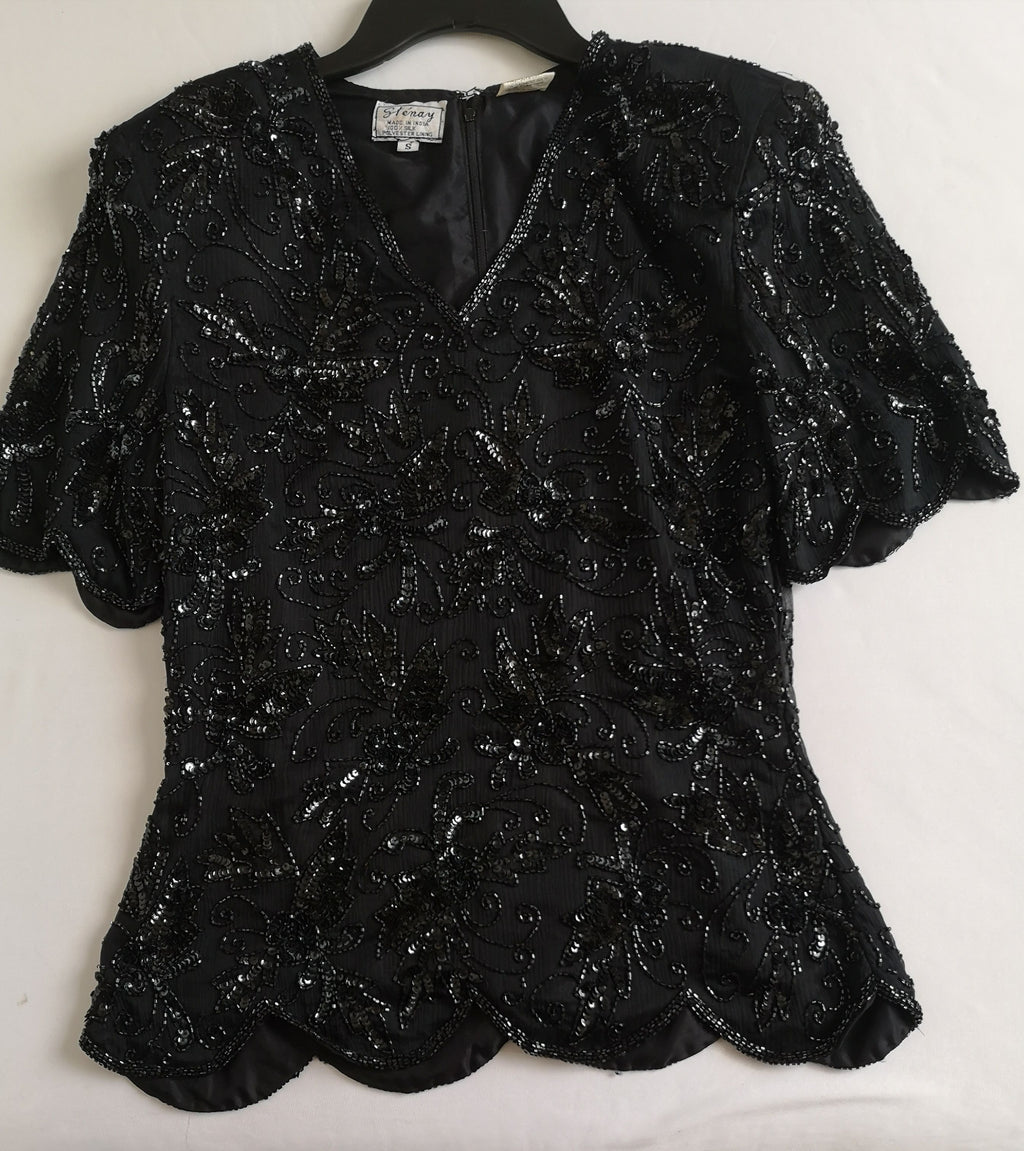Blusa vintage  bordada