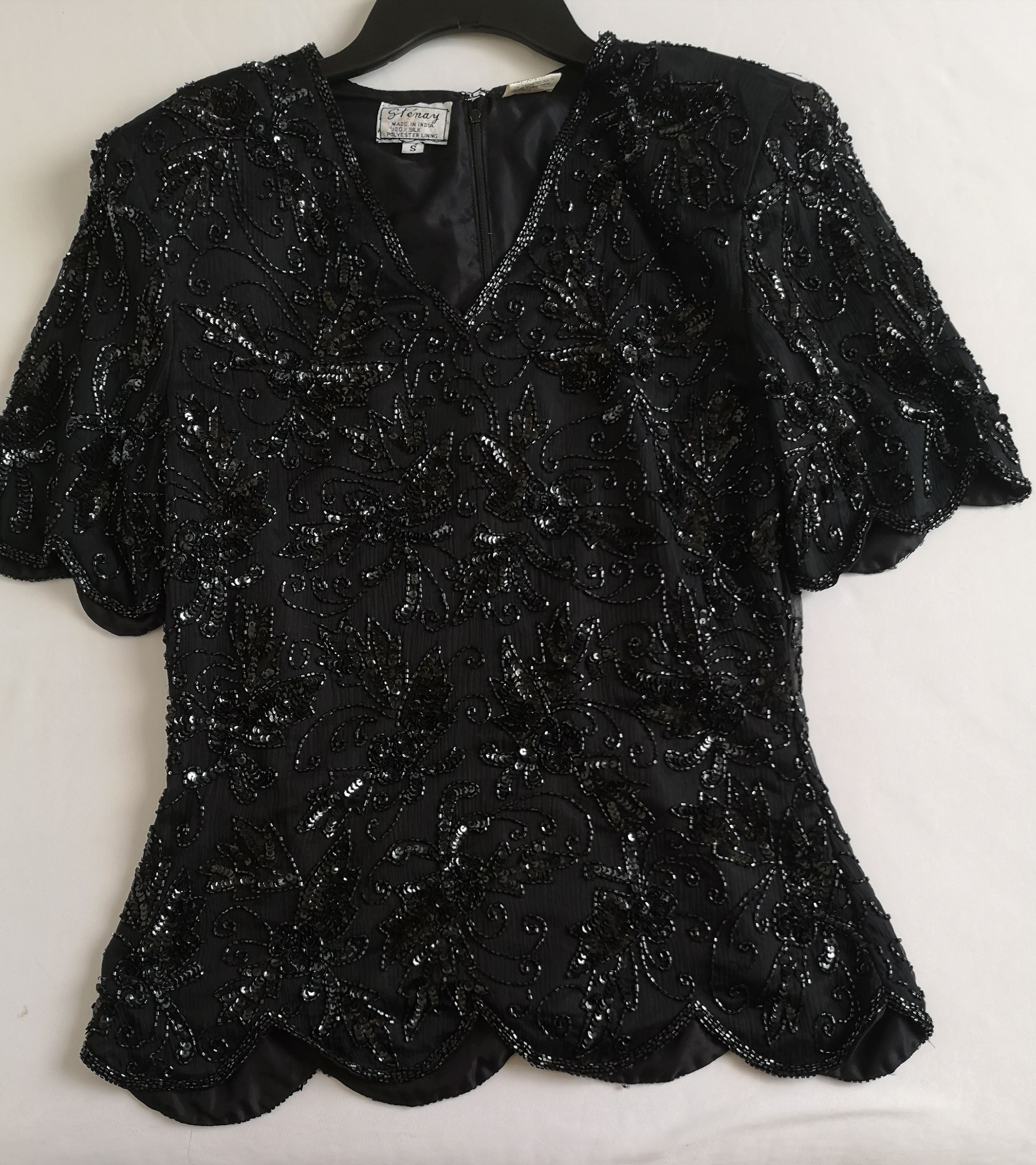 Blusa vintage  bordada