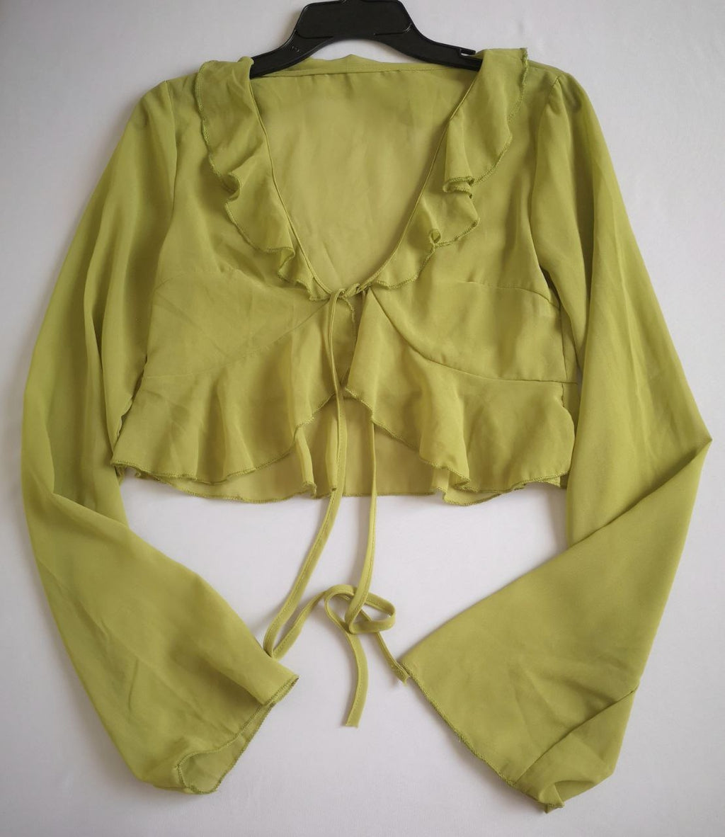 Blusa con holanes