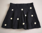 Falda tejida y blusa manga larga