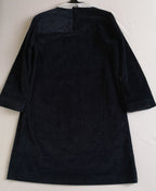 Vestido de corduroy incluye cincho
