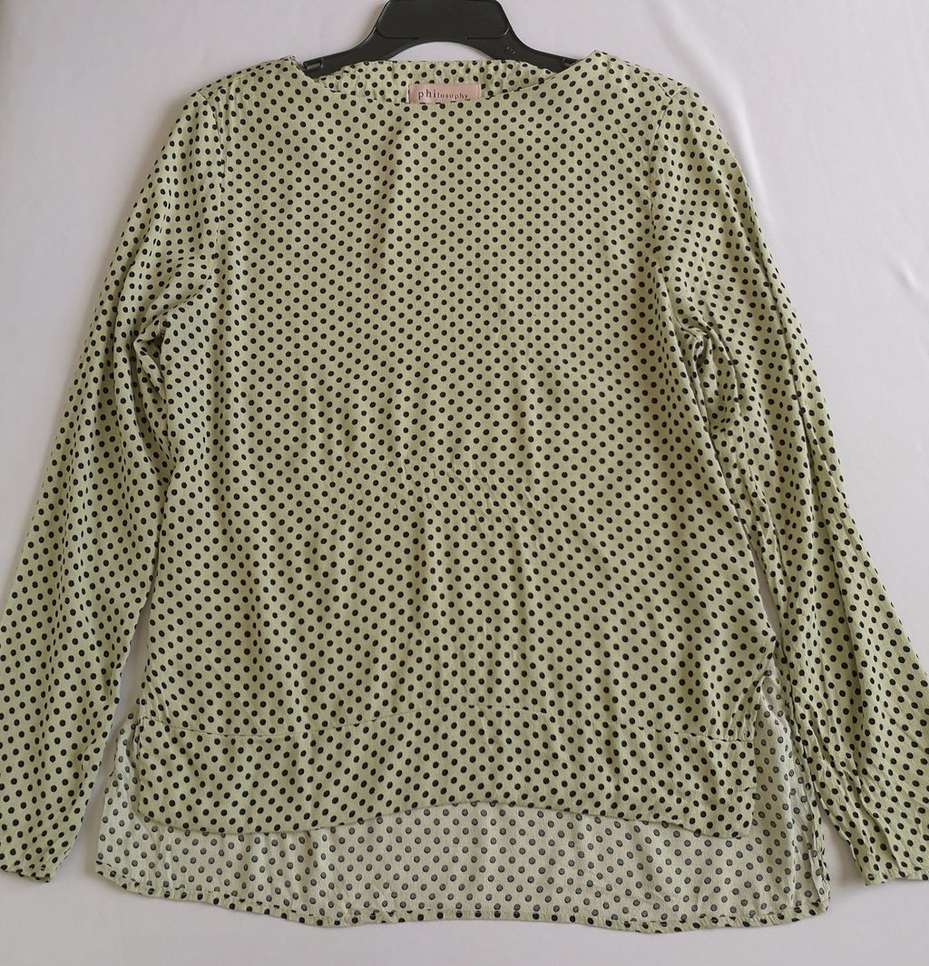 Blusa manga larga