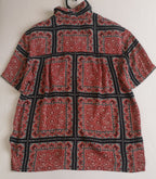 Blusa estilo cuadrado y short
