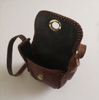 Cartera pequeña de cuero