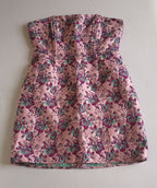 Vestido strapless